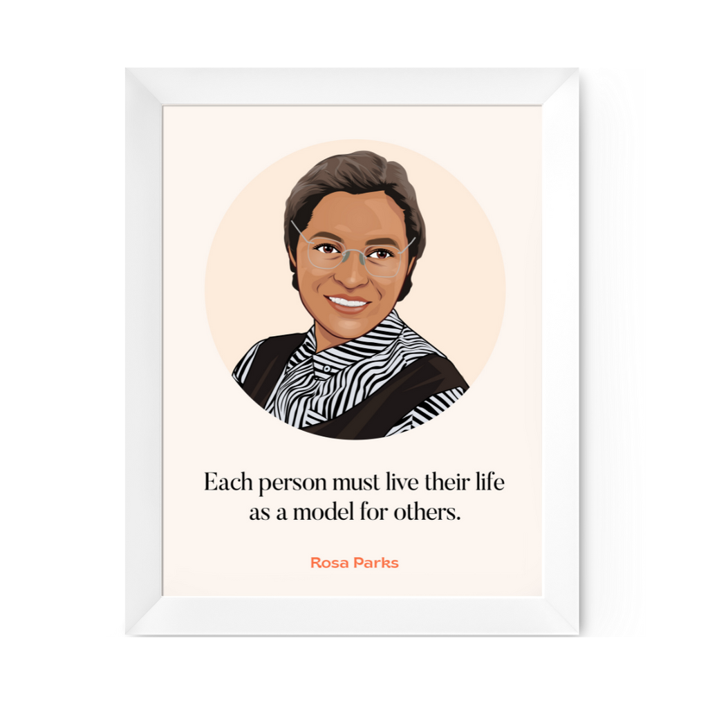 Rosa Parks Quote Prints – EmpowHer Print
