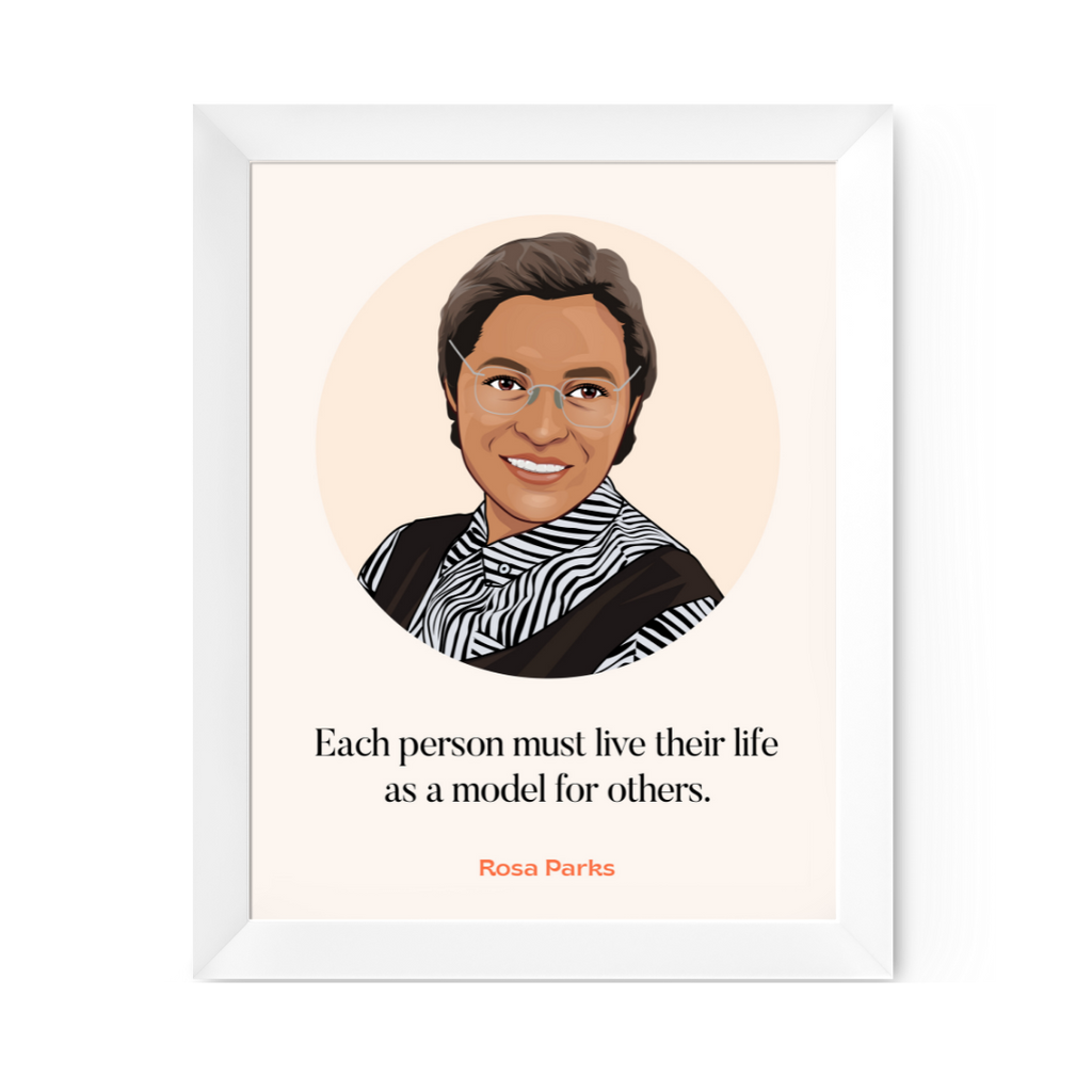 Rosa Parks Quote Print – EmpowHer Prints