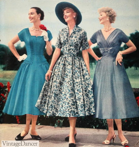 Fashion in the 1950s 