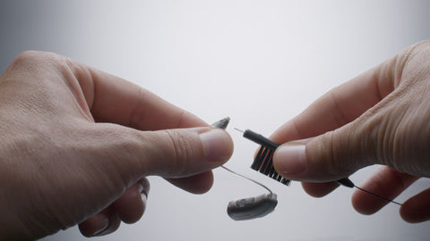 Cleaning Your Hearing Aids - Step 3: Cleaning the Domes or Ear Tips