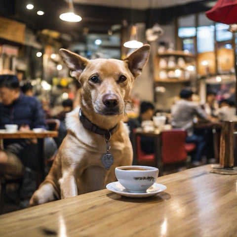 dog cafe in Wan Chai, The corner coffee, Furry Green Pet Food