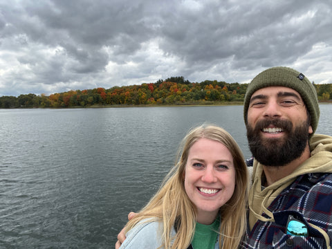 My wife and I in Cassopolis Michigan