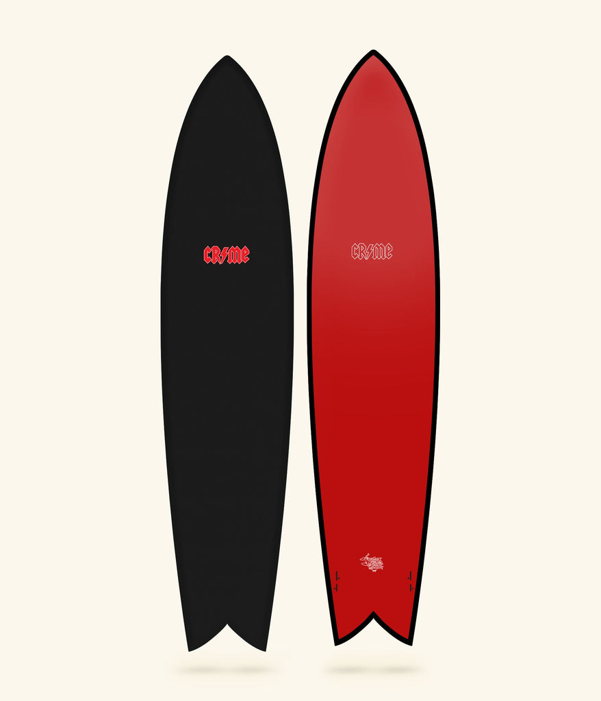 Crime Surfboard Evolution 9'5 FCS Fin-