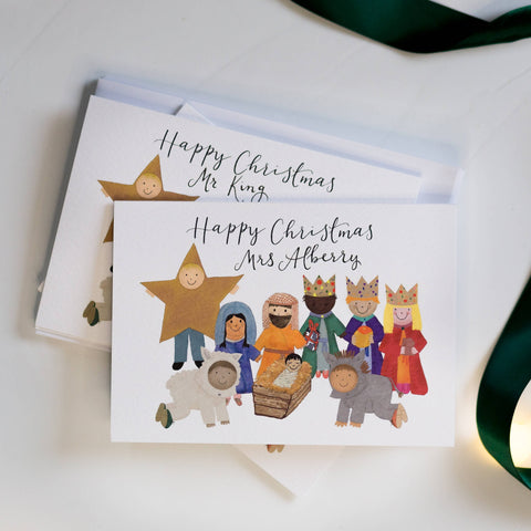 Teacher Christmas cards