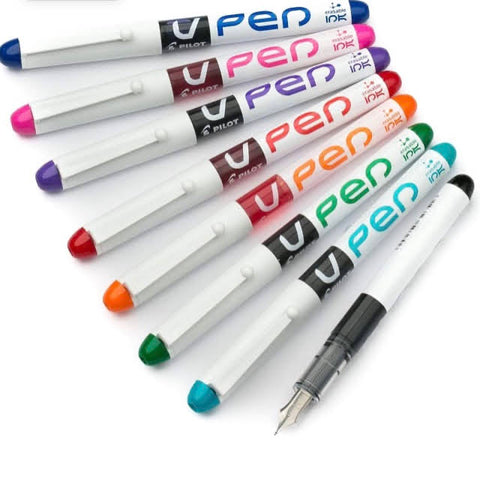 Pilot v pen set in multiple colours
