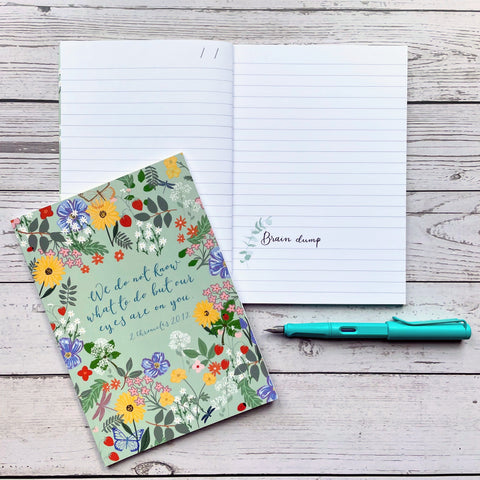 Floral prayer journal by and Hope Designs