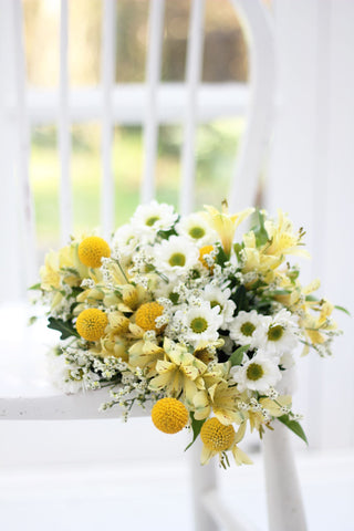 Yellow flower bouquet