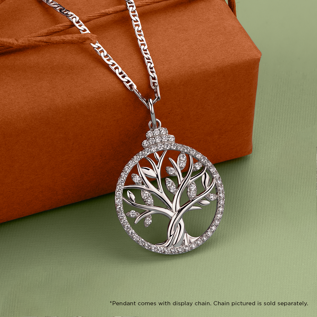 Tree Of Life Necklace With Amber, Tree Necklace Sterling silver –  SilverfireUK