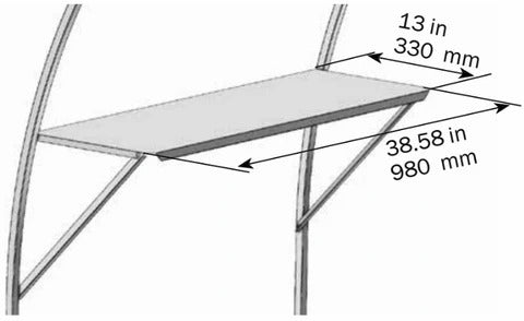 Sigma Greenhouse Shelf Dimensions