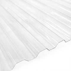 Twin Wall - Clear 8mm - 1UV + DRP- Polycarbonate Sheets