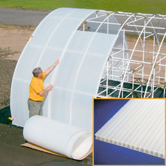 Easy Ship Twin-Wall Polycarbonate Panels, Pack of 5 – Greenhouse