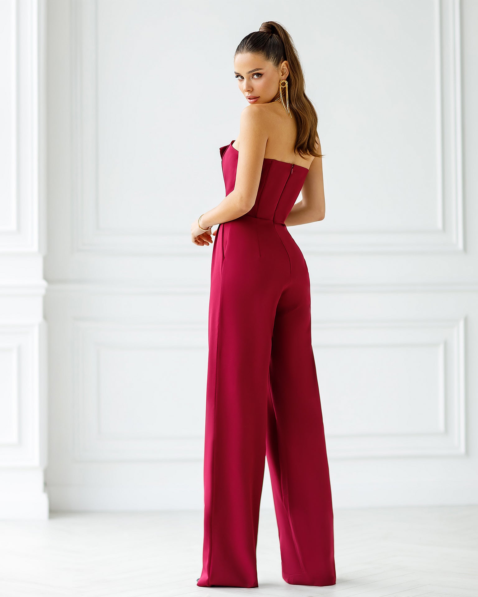 Bordeaux Bridal Jumpsuit