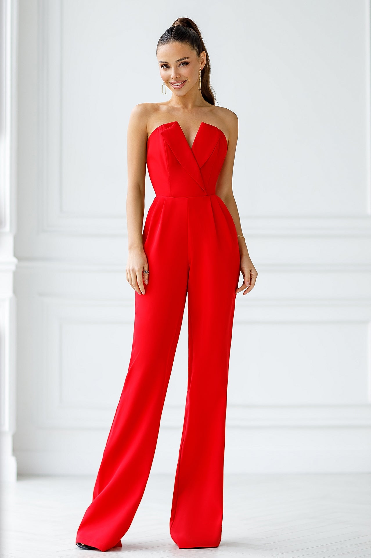 Red Bridal Jumpsuit – ELAGIA