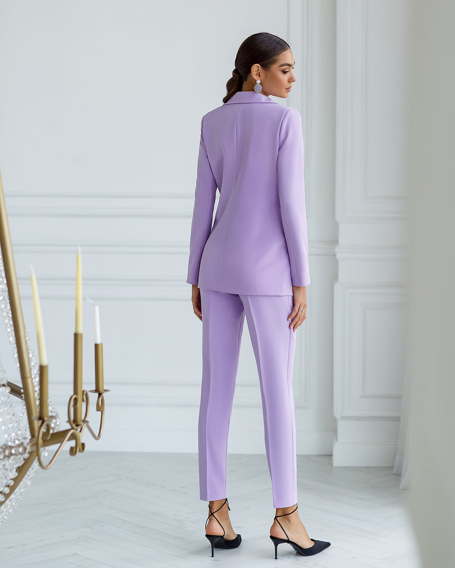 London Lavender Slim-Fit Suit 2-Piece – ELAGIA