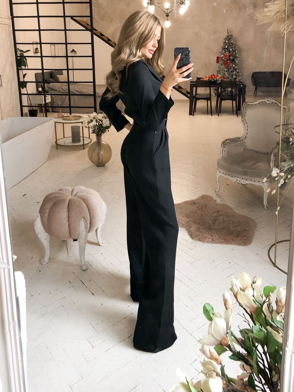 Black Bridal Jumpsuit