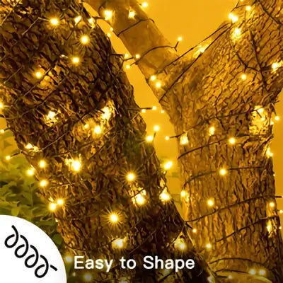 Ollny Christmas Lights Outdoor String Lights 210ft/640 LED Super Long  Multicolor 11 Modes&Timer Remote Waterproof Plug in Fairy Light for Xmas  Tree Patio Holiday Indoor Decorations Warm White