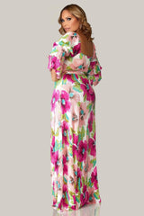Jazlyn Floral Crop Top and Maxi Skirt Set - MY SEXY STYLES
