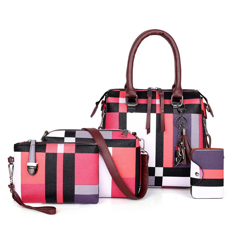 4 Pcs/ Handbag Set