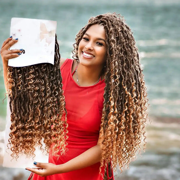 Les tresses au crochet sont une façon populaire de réaliser des coiffures tressées.