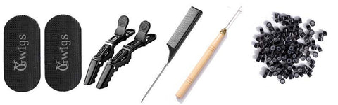 microlink-double-trame-extensions-de-cheveux-kit-d'outils-de-diy-gratuit