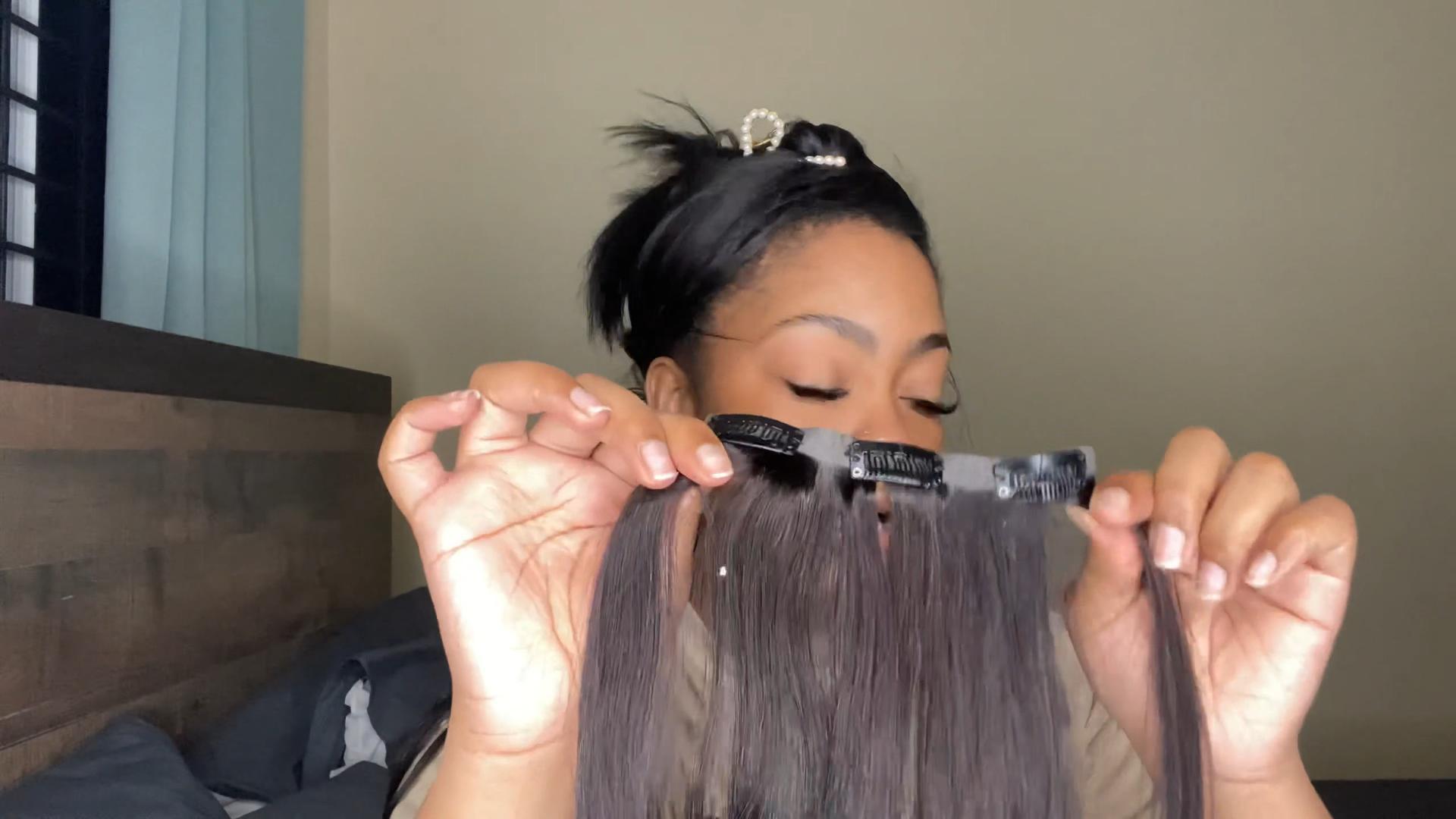 Tutoriel Seamless Clip Ins : Augmentez le volume de vos cheveux fins avec YGWigs !