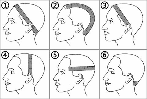 How to measure your wig size