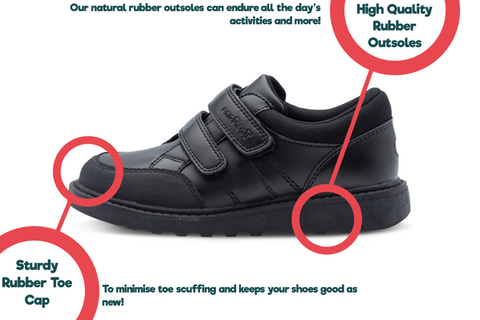 ToeZone shoes for kids special features