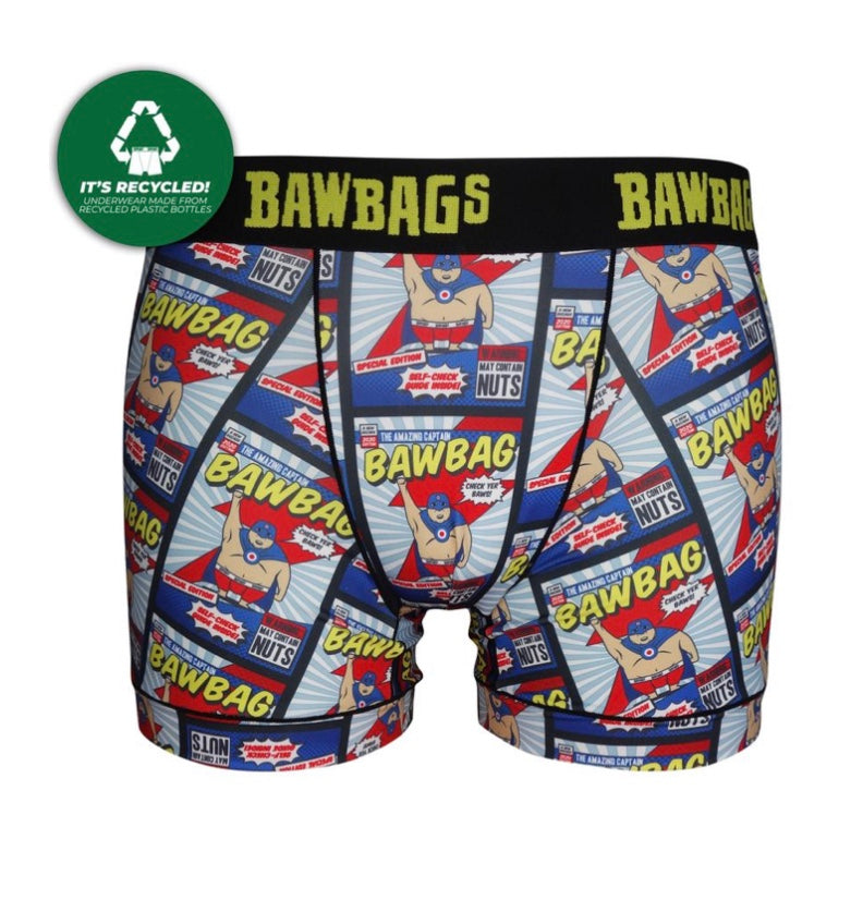 Womens Cool De Sacs Stranglers Boxer Shorts - Bawbags