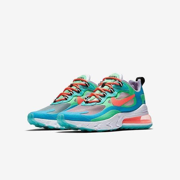 Nike Air Max 270 React sports and leisure running shoes