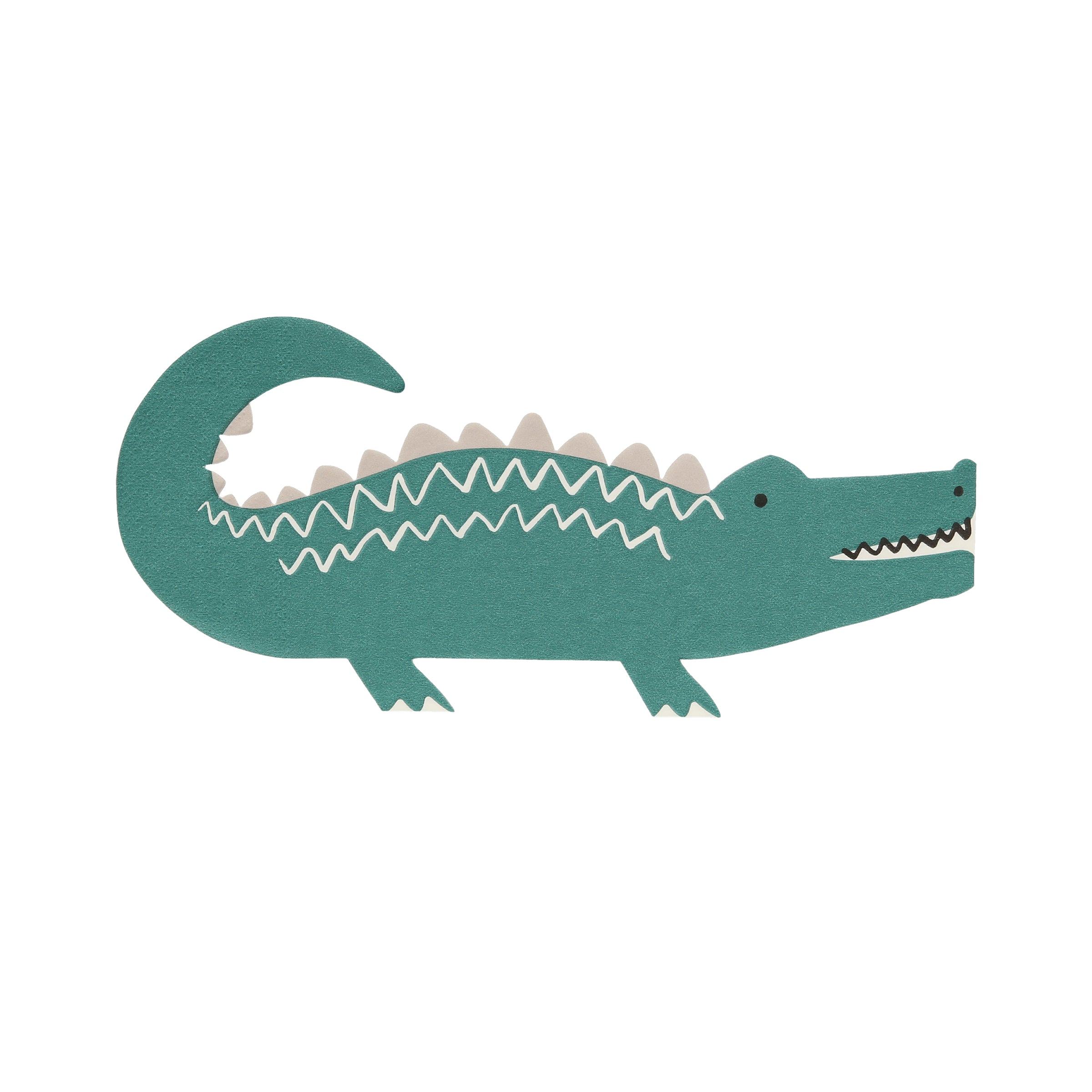Crocodile Napkins, Pack of 16
