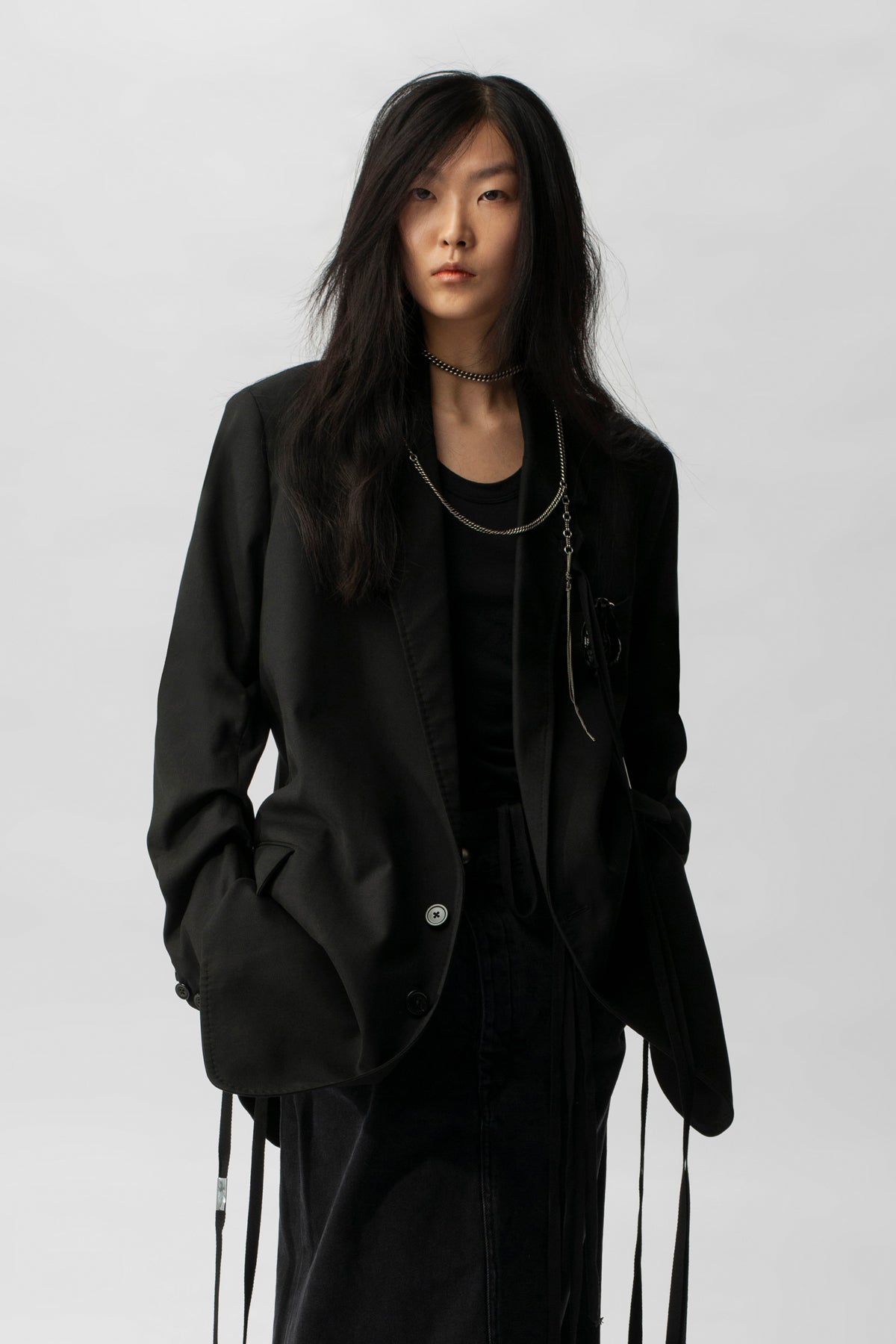 ANN DEMEULEMEESTER 19aw モッズコート-