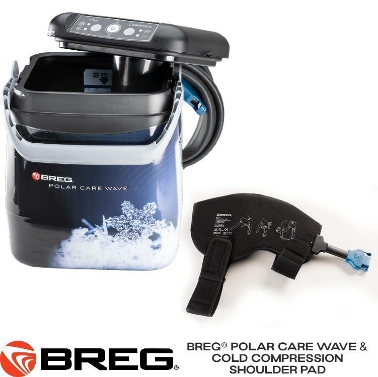 Breg Polar Care Wave Cold Compression Therapy System Breg Wave Knee Combo Cold Compression