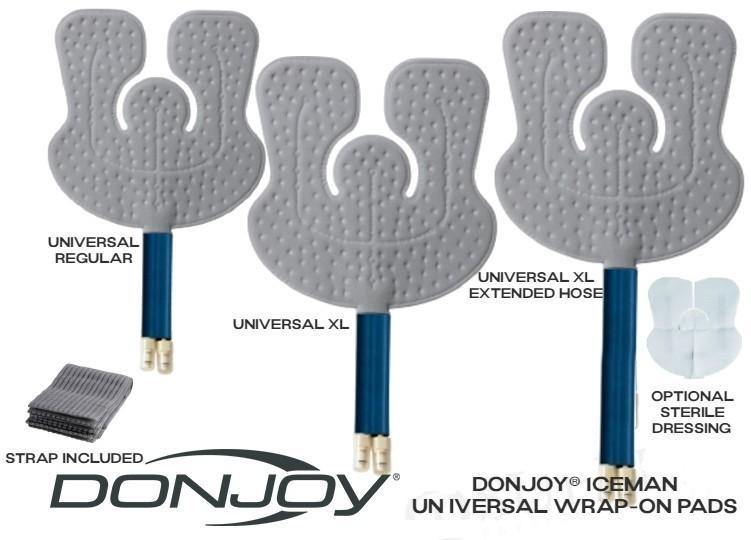 15 Inch Universal Cold Therapy Velcro Straps (2 Pack)