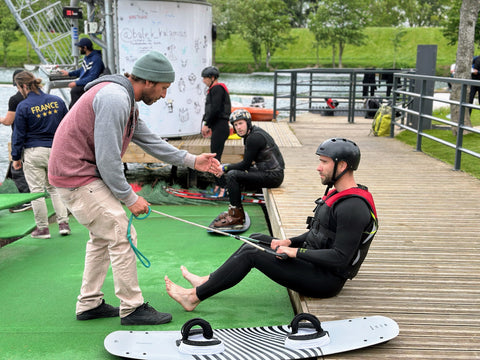 Tony (presque) prêt à tester le wake