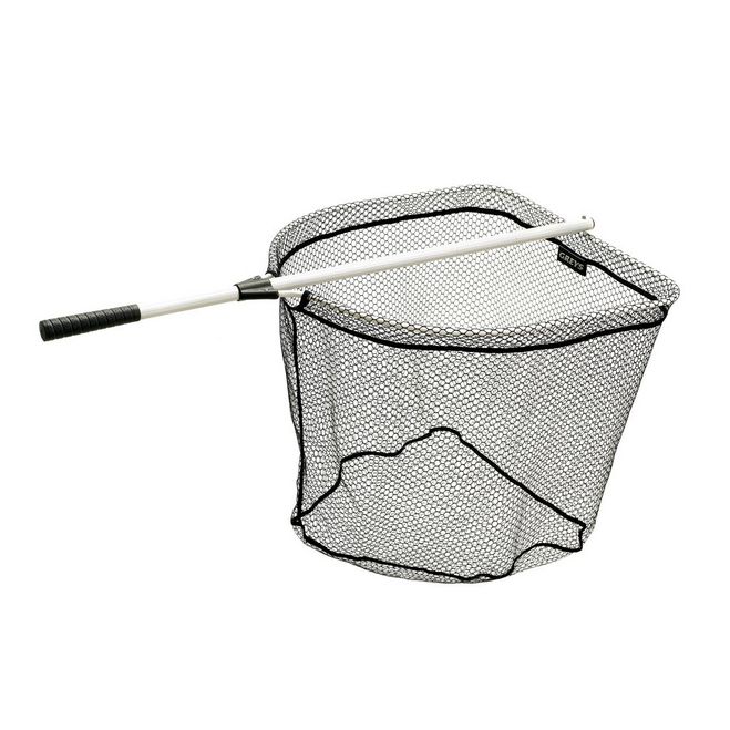 Greys Folding Salmon / Fishing Landing Net - Rubberised Mesh - 1593933