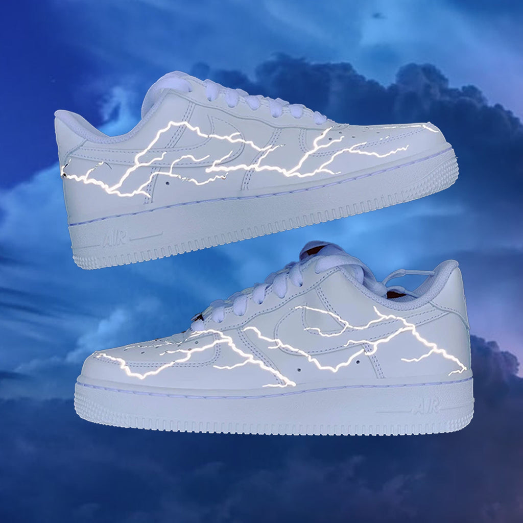 reflective air force 1 junior