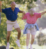 The elderly enjoy better balance