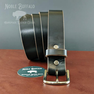 Natural Horween Chromexcel Soft Leather Belt - Noble Buffalo