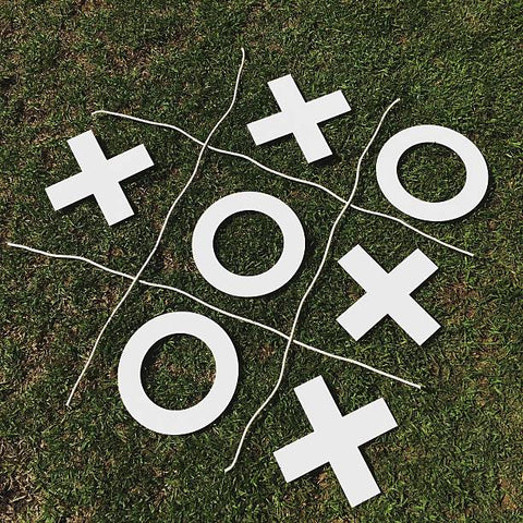 Spielideen für Paare: Tic Tac Toe