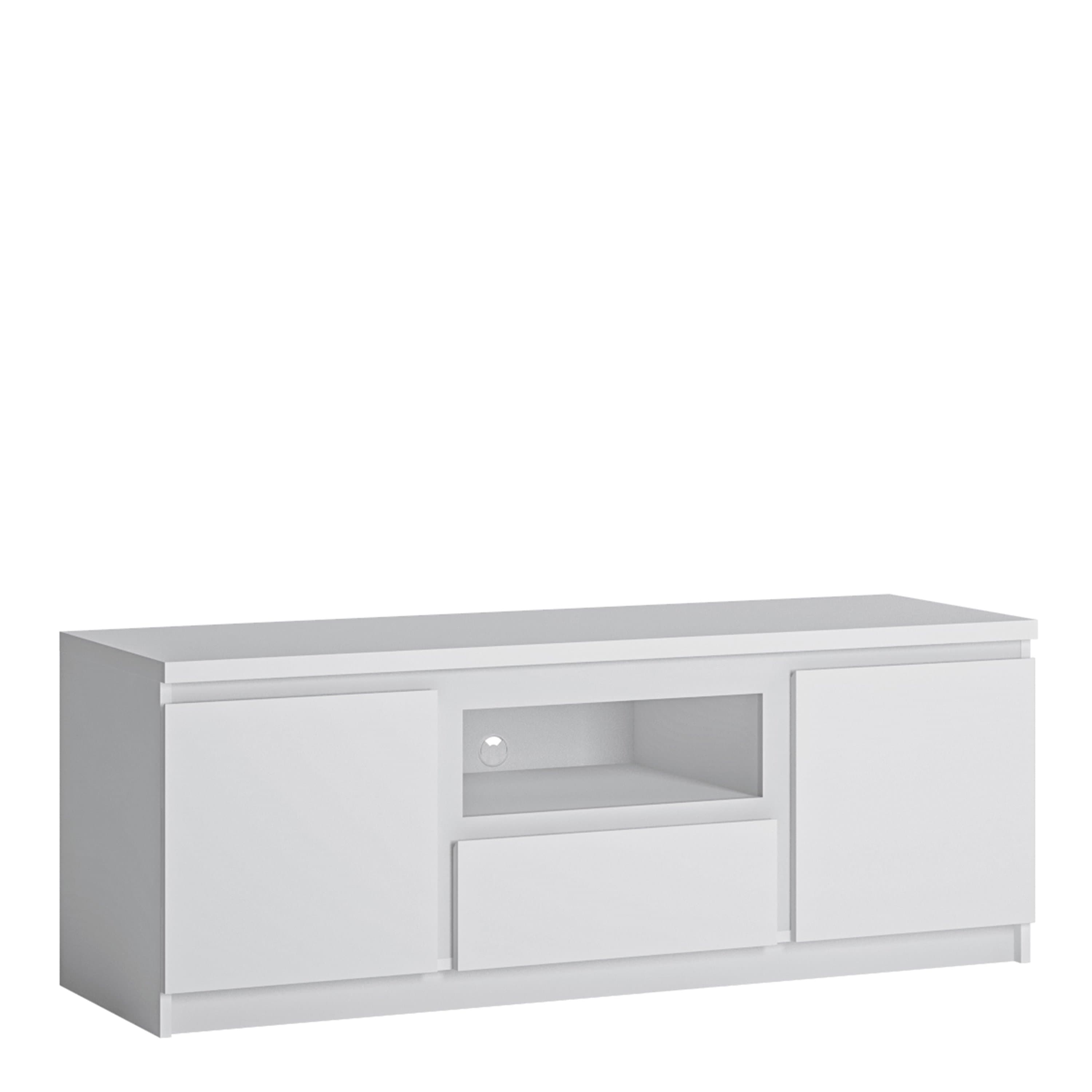 Fribo 2 door 1 drawer 136 cm wide TV cabinet - Michael Edwards