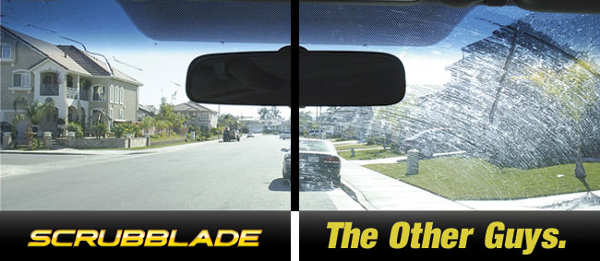Car/truck/SUV accessories. Replacement cleaning windsheild blade Scrubblade Bug-cleaning Windshield Wiper Blades