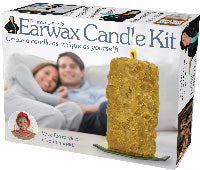 Prank Pack Earwax Candle Kit fake gift box