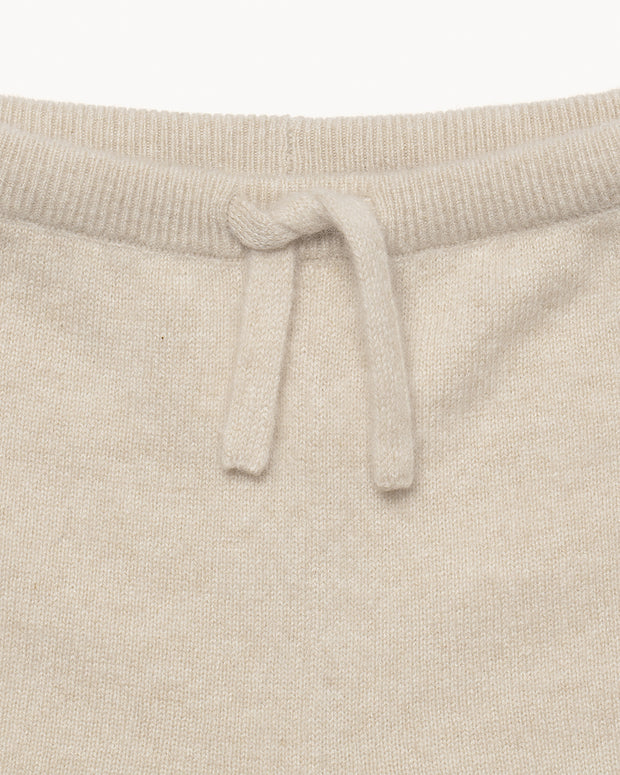 MINIME CASHMERE PANTS NATURAL BEIGE