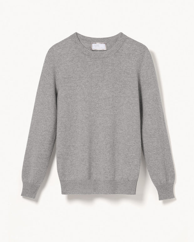 4SEASON CASHMERE SWEATER METROPOLITAN GREY