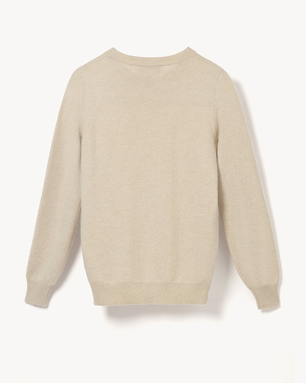 4SEASON CASHMERE SWEATER NATURAL BEIGE