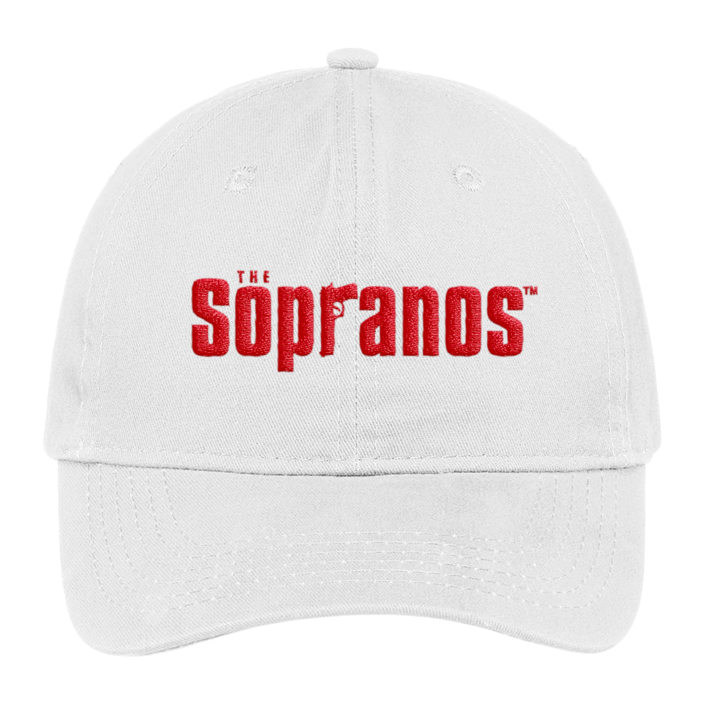The Sopranos 1999 New Jersey Embroidered Hat White