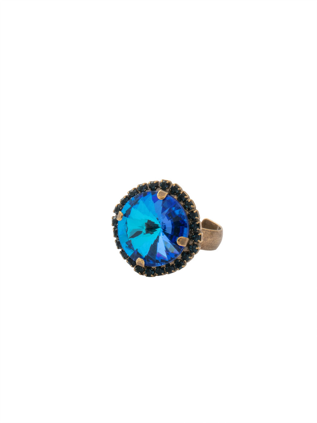 Giselle Round Cocktail Ring