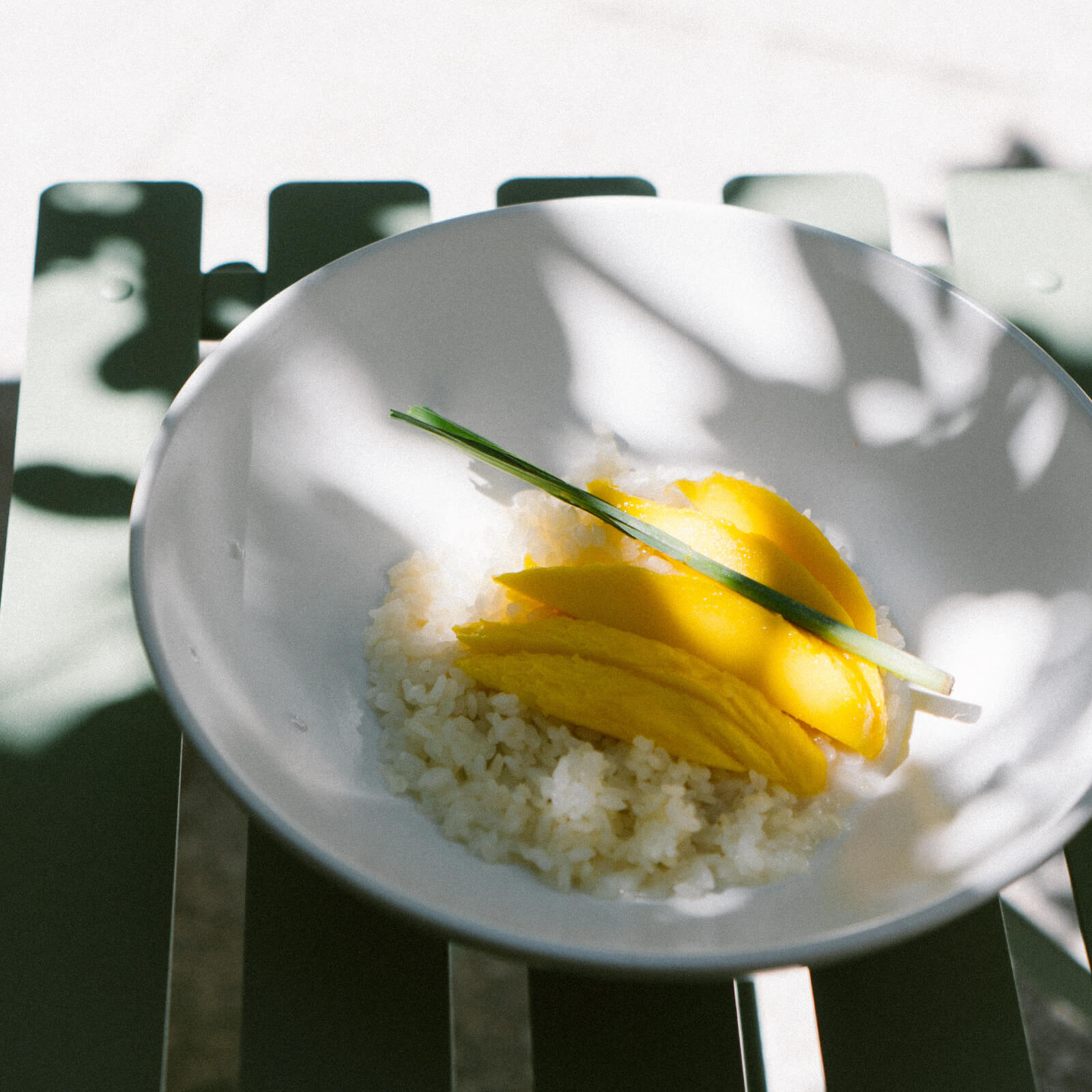 Sticky rice de mango – Sobremesa Cocina