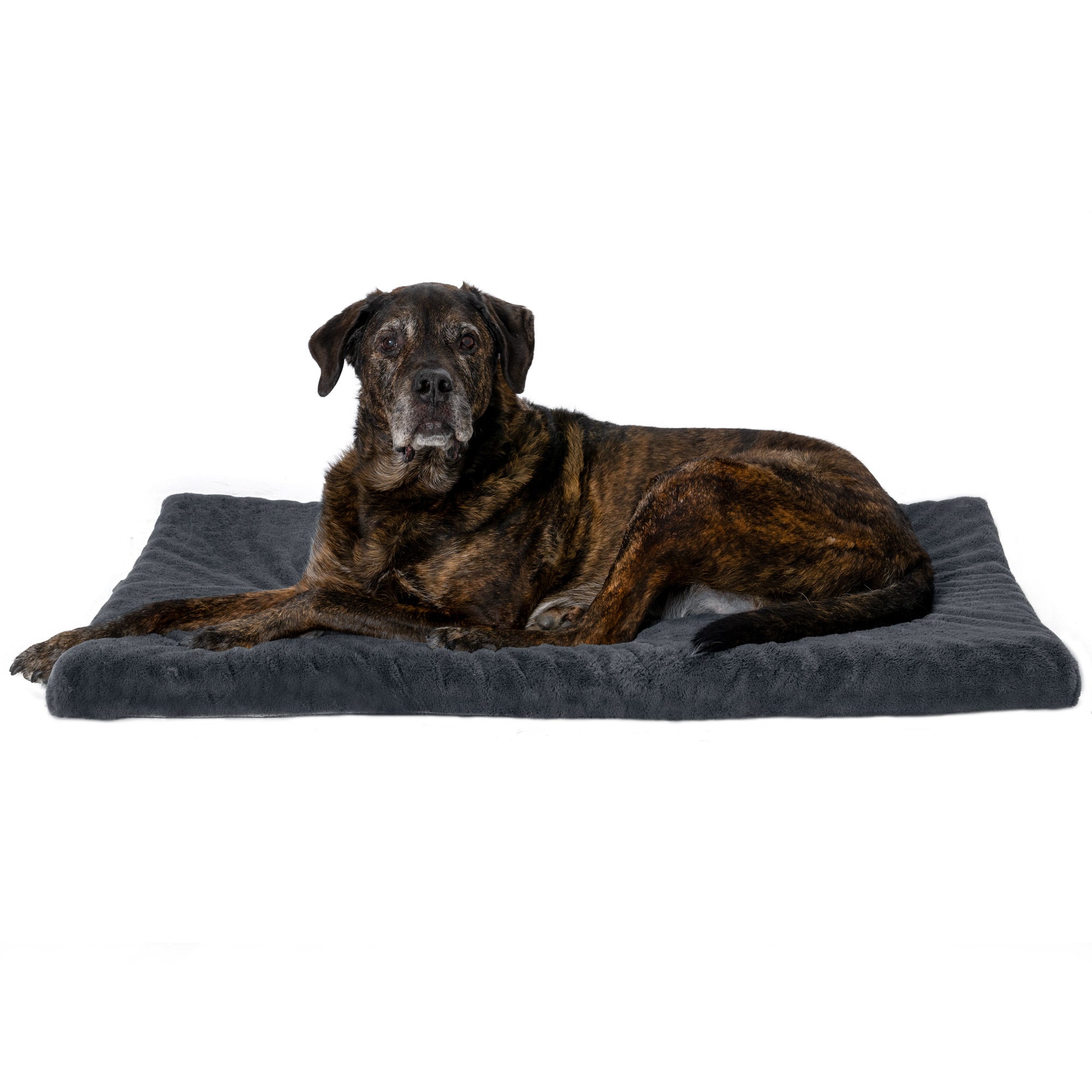 Crate Mat - Plush Faux Fur Orthopedic Pet Bed-image-18