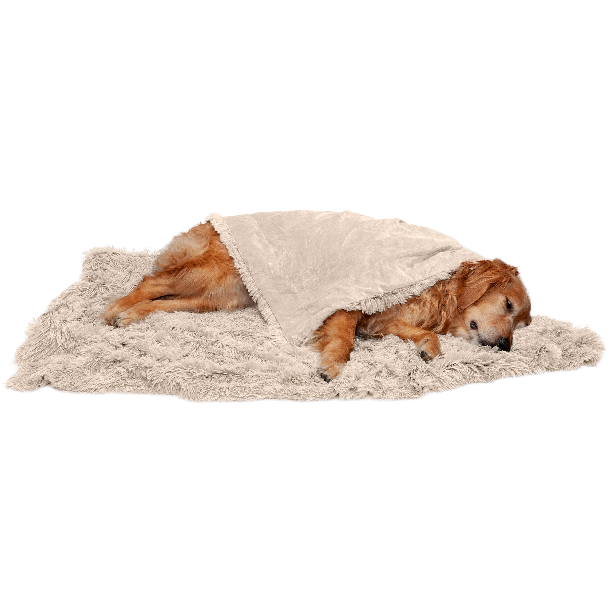 Waterproof Pet Throw Blanket - Long Fur & Velvet-image-28